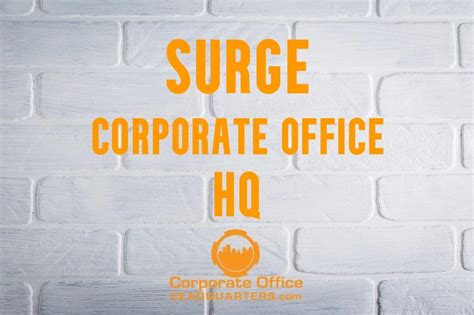 surge entertainment corporate office.